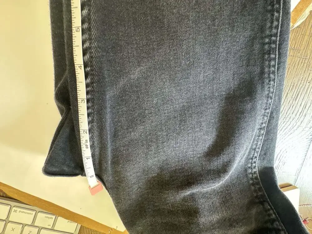 Gap Vintage Slim High Rise Black Denim Jeans